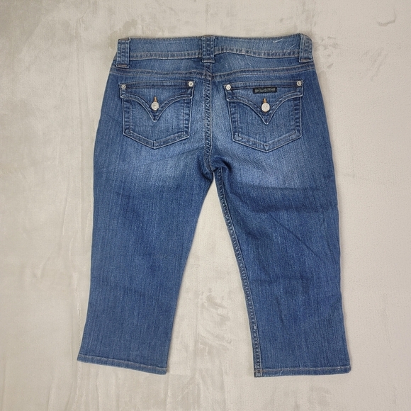 Hudson Malibu Cap Cuffed Capri Jeans - Picture 9 of 10